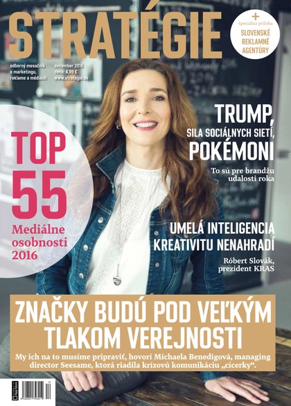 E-magazín Stratégie 12/2016 - MAFRA Slovakia, a.s.
