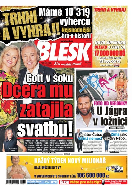 E-magazín Blesk - 25.1.2017 - CZECH NEWS CENTER a. s.