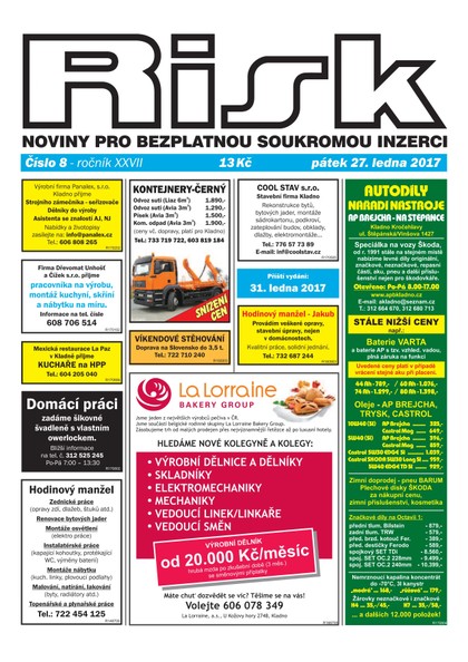 E-magazín Risk 8/2017 - Risk