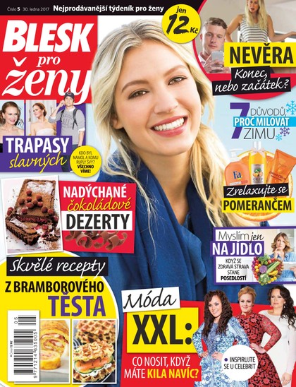 E-magazín Blesk pro ženy - 30.1.2017 - CZECH NEWS CENTER a. s.