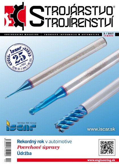 E-magazín STROJÁRSTVO/STROJÍRENSTVÍ 2/2017 - MEDIA/ST s.r.o.
