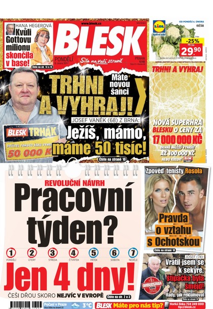 E-magazín Blesk - 6.2.2017 - CZECH NEWS CENTER a. s.