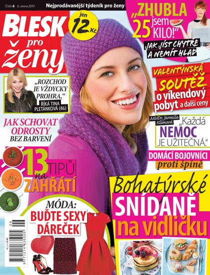 E-magazín Blesk pro ženy - 6.2.2017 - CZECH NEWS CENTER a. s.