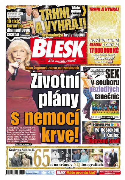 E-magazín Blesk - 7.2.2017 - CZECH NEWS CENTER a. s.