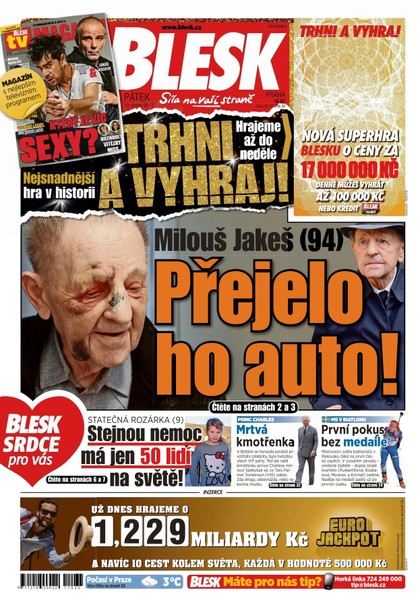 E-magazín Blesk - 10.2.2017 - CZECH NEWS CENTER a. s.