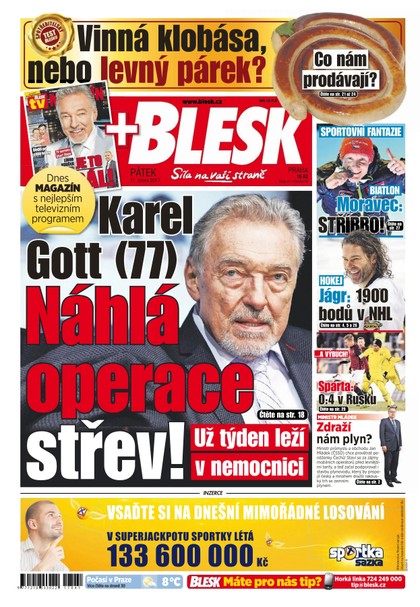 E-magazín Blesk 17.2.2017 - CZECH NEWS CENTER a. s.