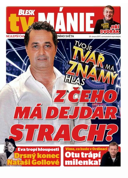 E-magazín Blesk Tv manie - 25.2.2017 - CZECH NEWS CENTER a. s.