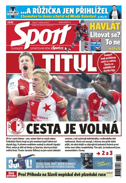 E-magazín Sport - 7.3.2017 - CZECH NEWS CENTER a. s.