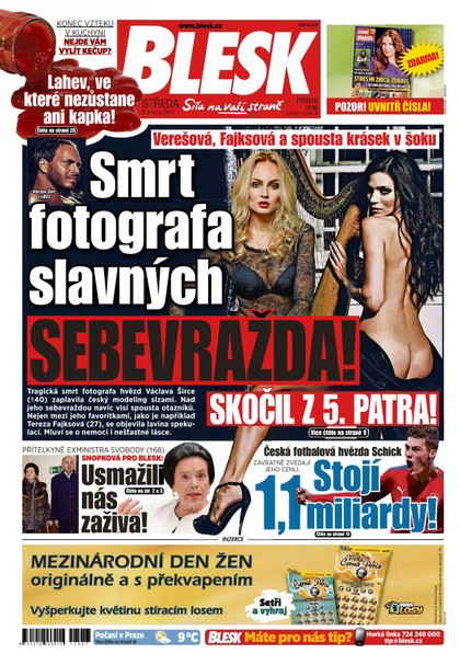 E-magazín Blesk - 8.3.2017 - CZECH NEWS CENTER a. s.