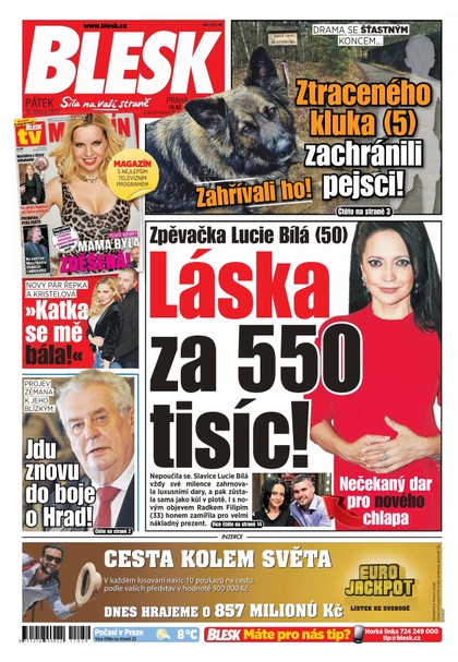 E-magazín Blesk - 10.3.2017 - CZECH NEWS CENTER a. s.