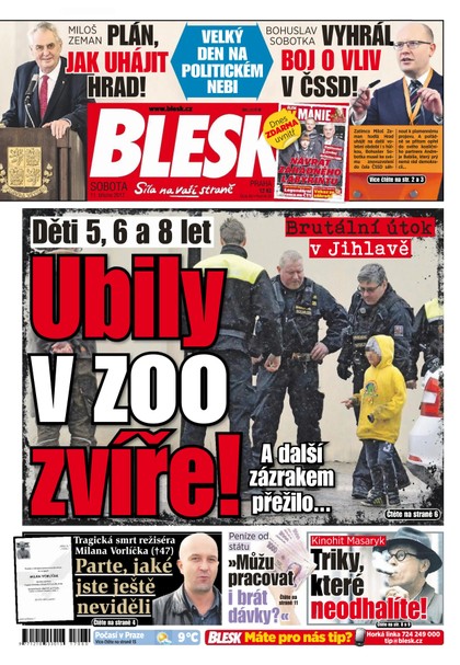 E-magazín Blesk - 11.3.2017 - CZECH NEWS CENTER a. s.