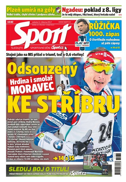 E-magazín Sport - 11.3.2017 - CZECH NEWS CENTER a. s.