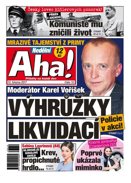 E-magazín Nedělní AHA! - 12.3.2017 - CZECH NEWS CENTER a. s.