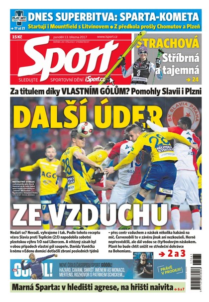 E-magazín Sport - 13.3.2017 - CZECH NEWS CENTER a. s.