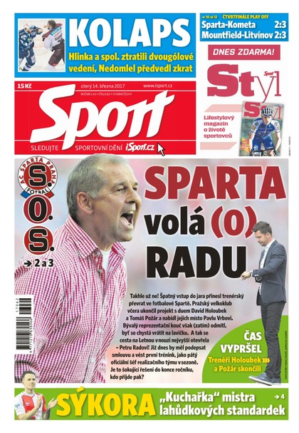 E-magazín Sport - 14.3.2017 - CZECH NEWS CENTER a. s.