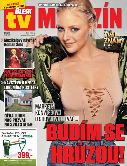 E-magazín Blesk Tv magazín - 17.3.2017 - CZECH NEWS CENTER a. s.