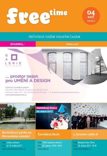 E-magazín Freetime 04/2017 - Media Hill, s. r. o.