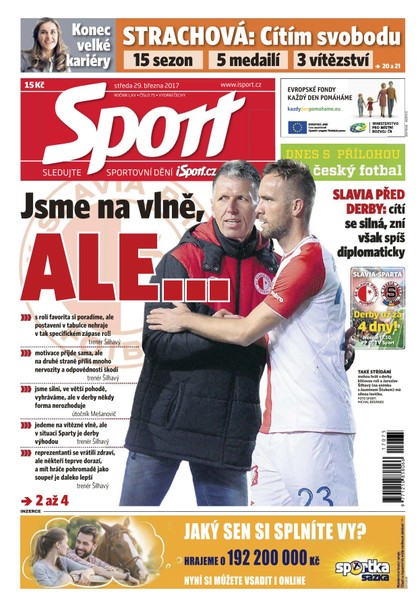 E-magazín Sport - 29.3.2017 - CZECH NEWS CENTER a. s.