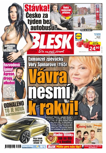 E-magazín Blesk - 30.3.2017 - CZECH NEWS CENTER a. s.