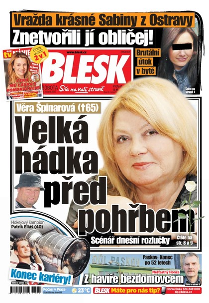 E-magazín Blesk - 1.4.2017 - CZECH NEWS CENTER a. s.