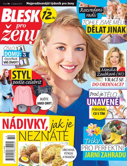 E-magazín Blesk pro ženy - 3.4.2017 - CZECH NEWS CENTER a. s.