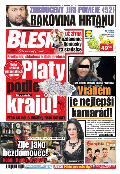 E-magazín Blesk - 6.4.2017 - CZECH NEWS CENTER a. s.