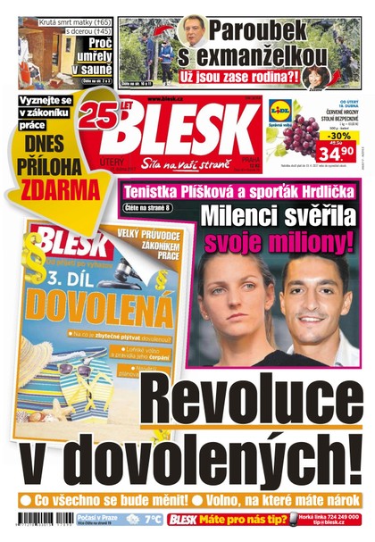E-magazín Blesk - 18.4.2017 - CZECH NEWS CENTER a. s.