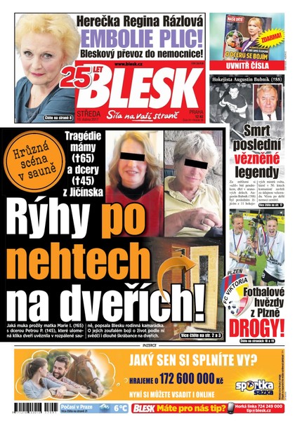 E-magazín Blesk - 19.4.2017 - CZECH NEWS CENTER a. s.