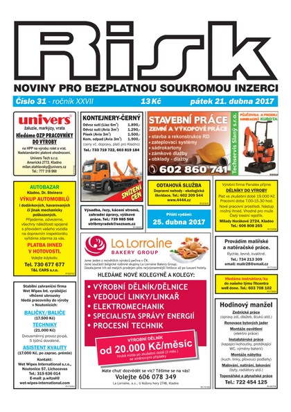 E-magazín Risk 31/2017 - Risk