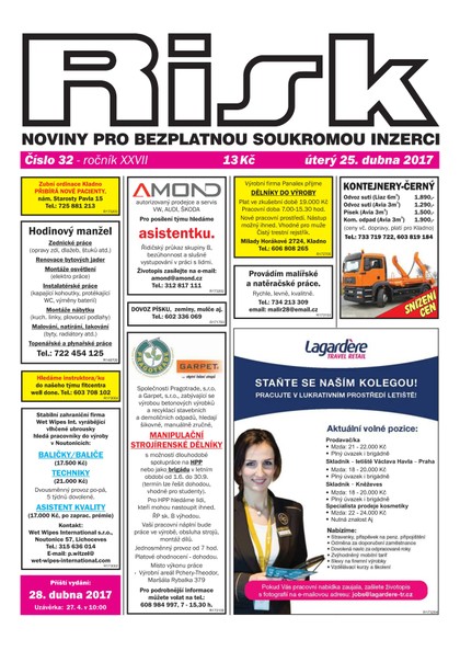 E-magazín Risk 32/2017 - Risk