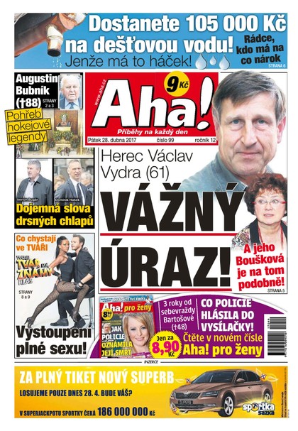 E-magazín AHA! - 28.4.2017 - CZECH NEWS CENTER a. s.