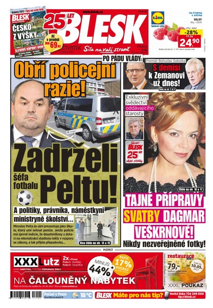 E-magazín Blesk - 4.5.2017 - CZECH NEWS CENTER a. s.
