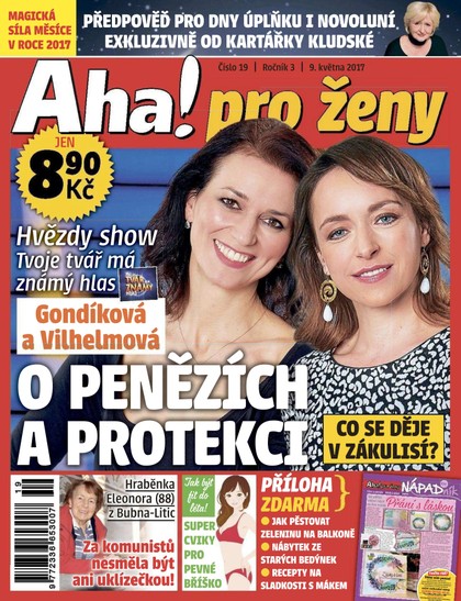 E-magazín AHA! pro ženy - 9.5.2017 - CZECH NEWS CENTER a. s.