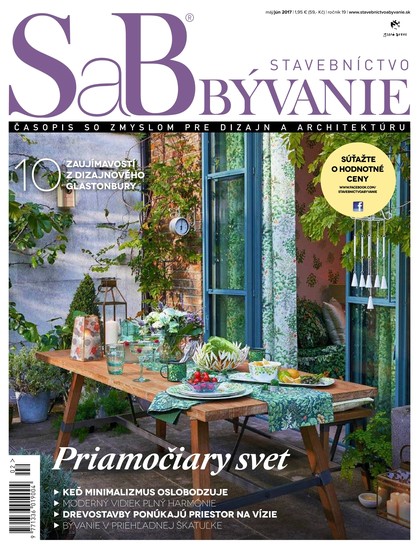 E-magazín SaB - Stavebníctvo a bývanie Máj-Jún 2017 - MEDIA/ST s.r.o.
