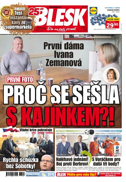 E-magazín Blesk - 11.5.2017 - CZECH NEWS CENTER a. s.
