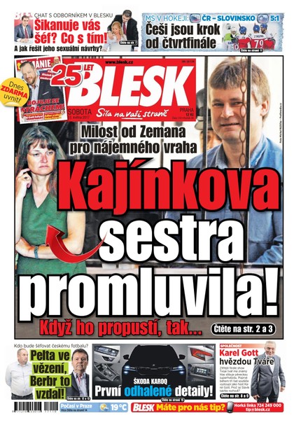 E-magazín Blesk - 13.5.2017 - CZECH NEWS CENTER a. s.