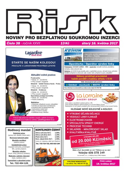 E-magazín Risk 38/2017 - Risk