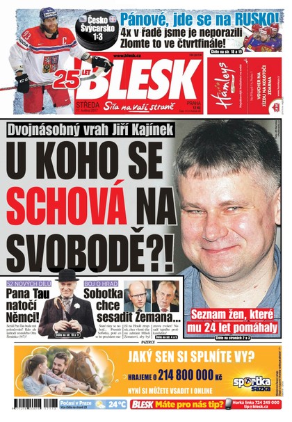 E-magazín Blesk - 17.5.2017 - CZECH NEWS CENTER a. s.
