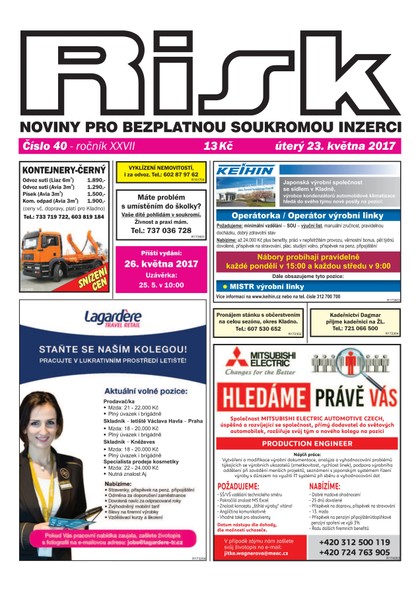 E-magazín Risk 40/2017 - Risk