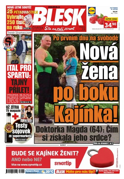E-magazín Blesk - 25.5.2017 - CZECH NEWS CENTER a. s.