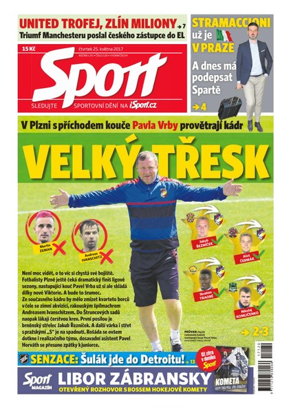 E-magazín Sport - 25.5.2017 - CZECH NEWS CENTER a. s.