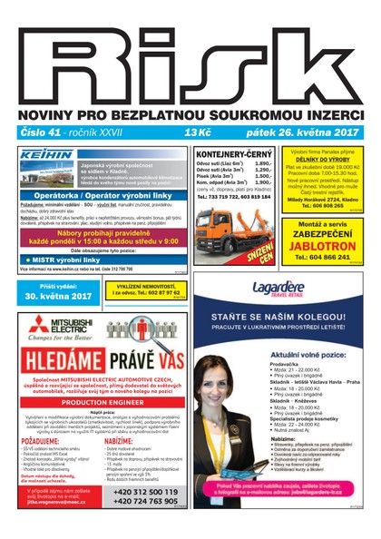 E-magazín Risk 41/2017 - Risk