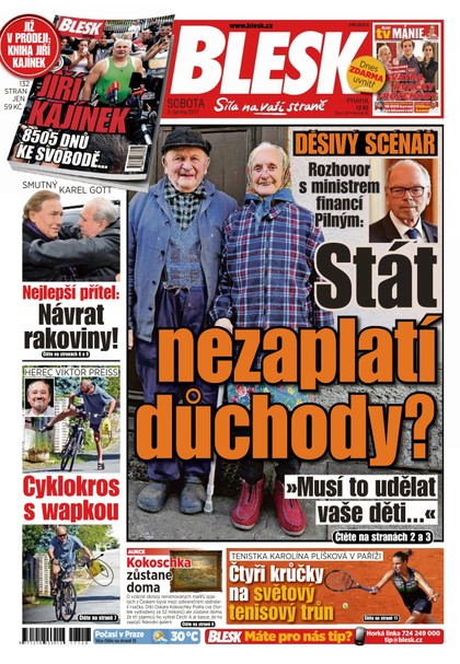 E-magazín Blesk - 3.6.2017 - CZECH NEWS CENTER a. s.