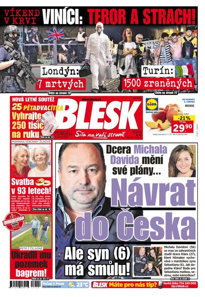 E-magazín Blesk - 5.6.2017 - CZECH NEWS CENTER a. s.