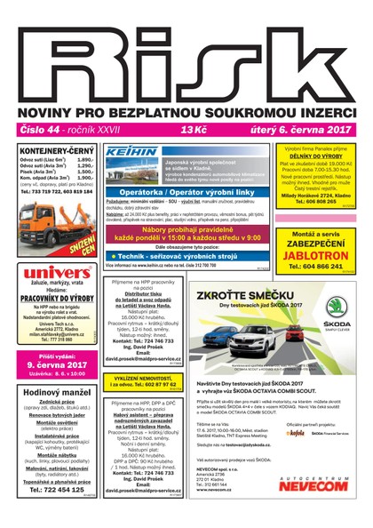 E-magazín Risk 44/2017 - Risk