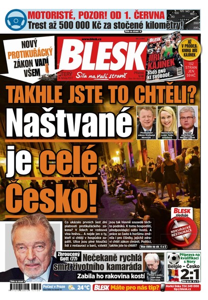 E-magazín Blesk - 6.6.2017 - CZECH NEWS CENTER a. s.