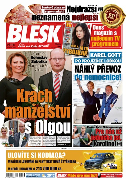 E-magazín Blesk - 9.6.2017 - CZECH NEWS CENTER a. s.