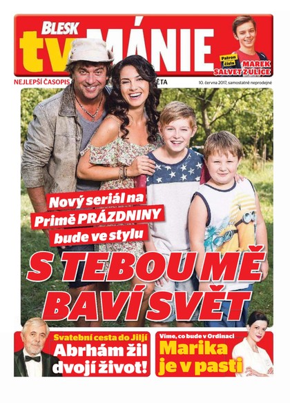 E-magazín Blesk Tv manie - 10.6.2017 - CZECH NEWS CENTER a. s.