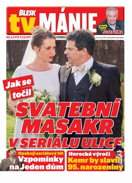 E-magazín Blesk Tv manie - 24.6.2017 - CZECH NEWS CENTER a. s.