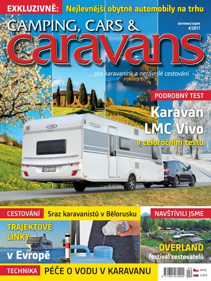 E-magazín Camping, Cars & Caravans 4/2017 - EEZY Publishing